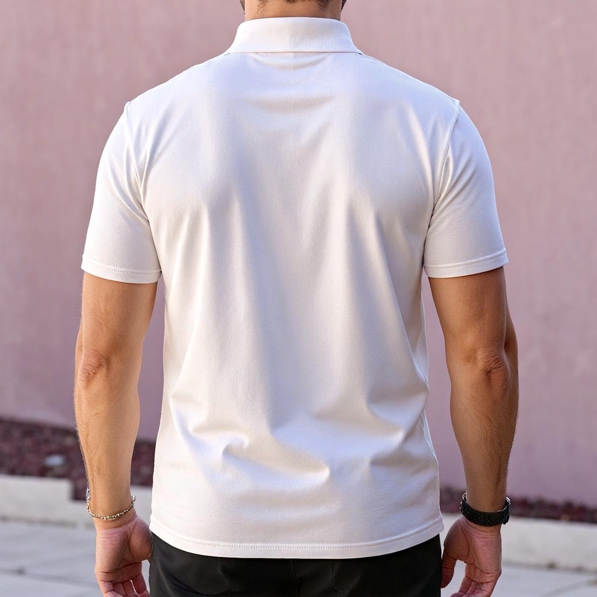 Men's Polo Collar Jersey Yoycol