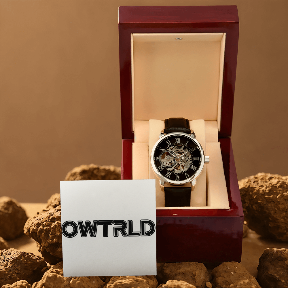 Black Analog Watch | OWTRLD ShineOn Fulfillment