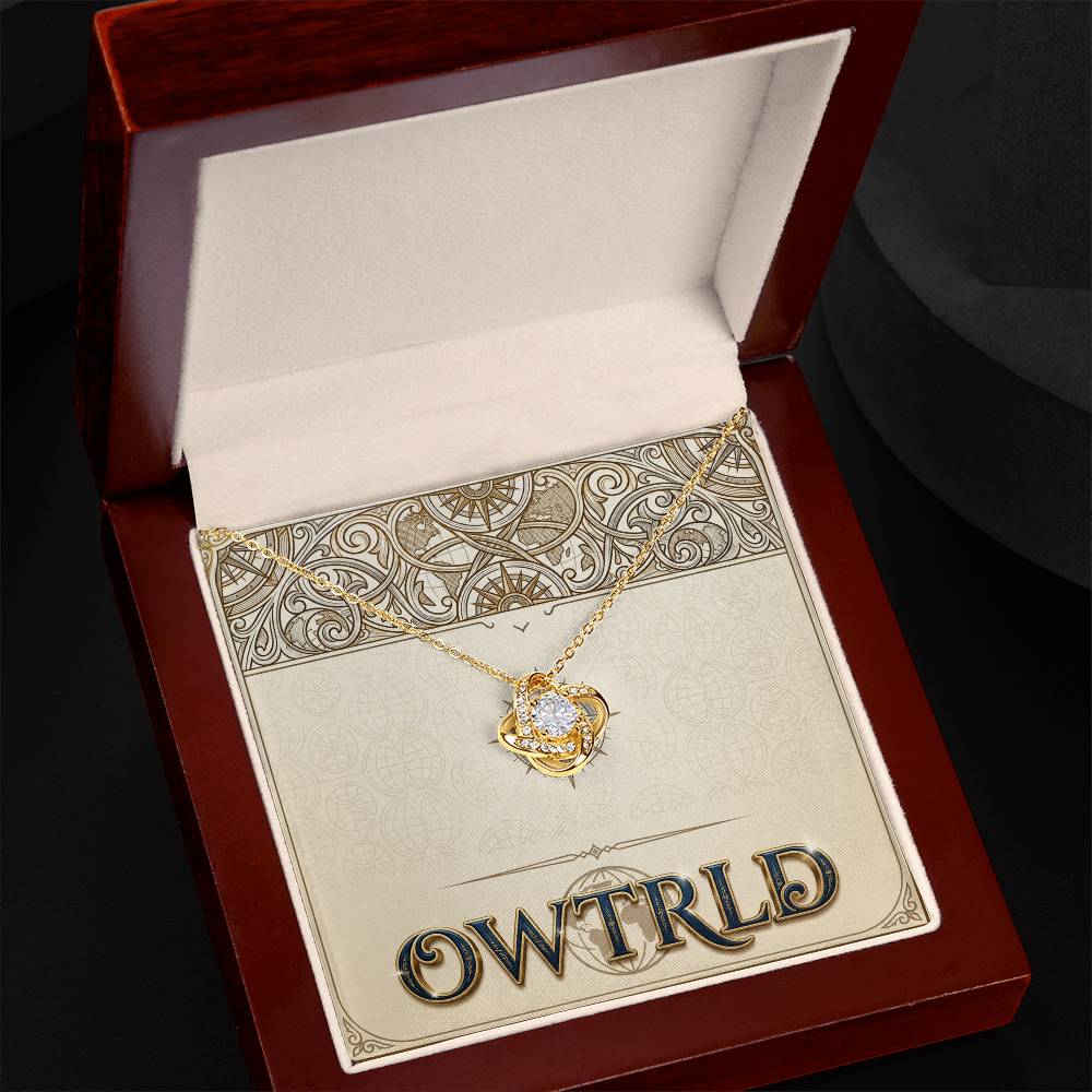 Love Knot Necklace ShineOn Fulfillment