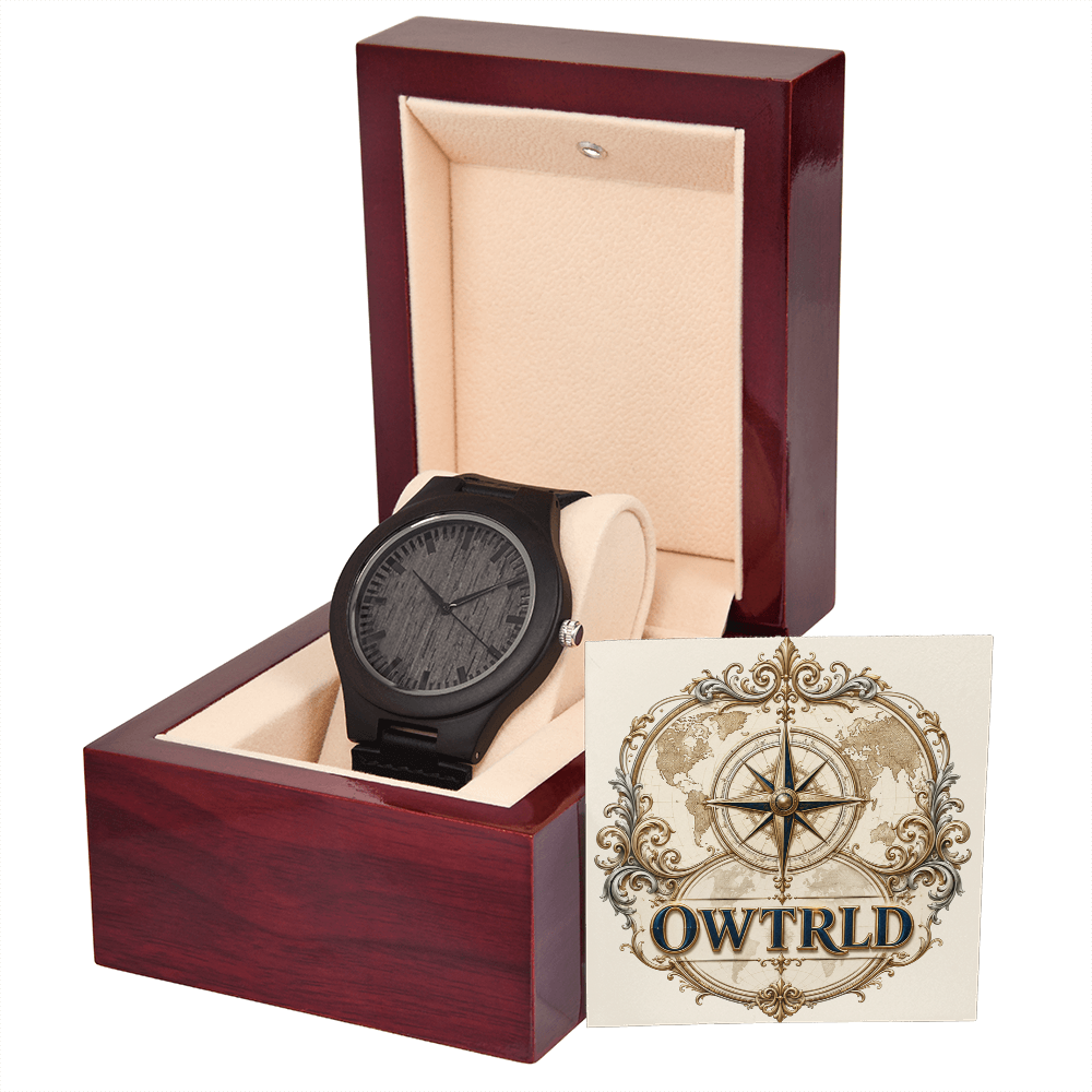 Wooden Watch ShineOn Fulfillment