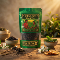 Premium Ceylon Black Tea Loose Leaf (BOPF) 100% Pure Sri Lanka 