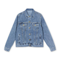 Men's Vintage-Inspired Denim Jacket | OWTRLD Printify