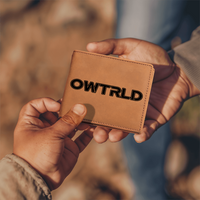 Graphic Leather Wallet | OWTRLD ShineOn Fulfillment