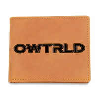 Graphic Leather Wallet | OWTRLD ShineOn Fulfillment