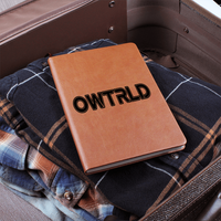 Graphic Leather Journal | OWTRLD ShineOn Fulfillment