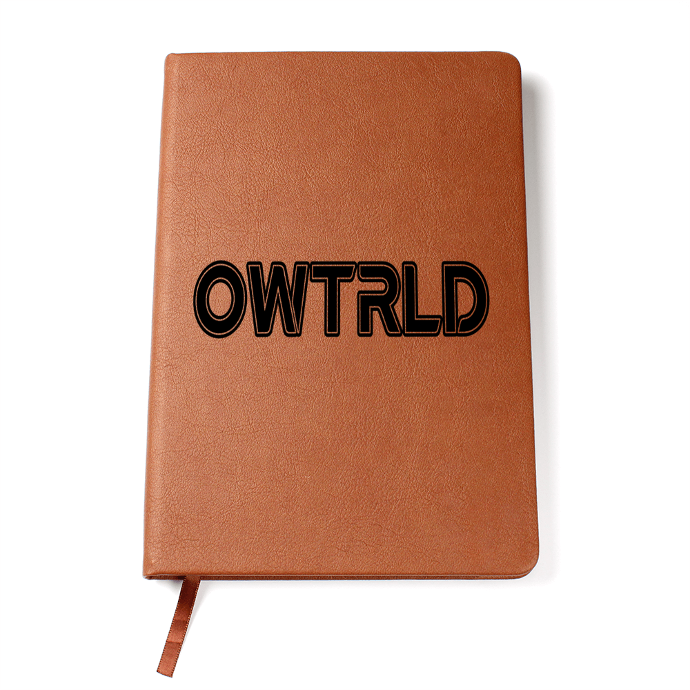 Graphic Leather Journal | OWTRLD ShineOn Fulfillment