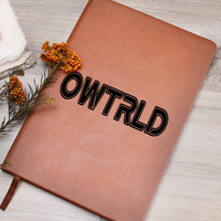 Graphic Leather Journal | OWTRLD ShineOn Fulfillment