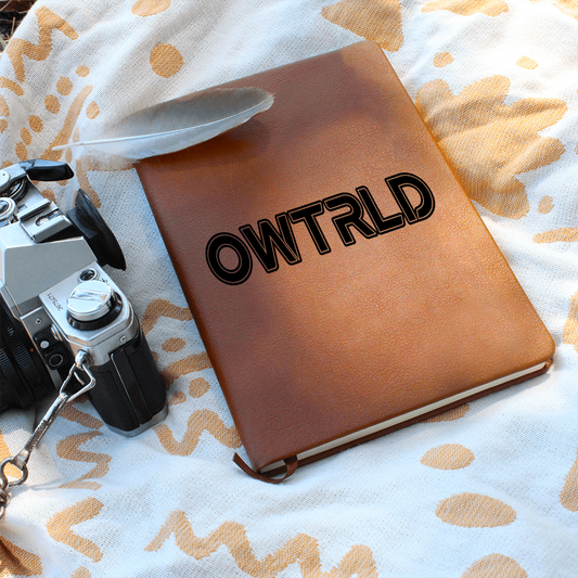 Graphic Leather Journal | OWTRLD ShineOn Fulfillment