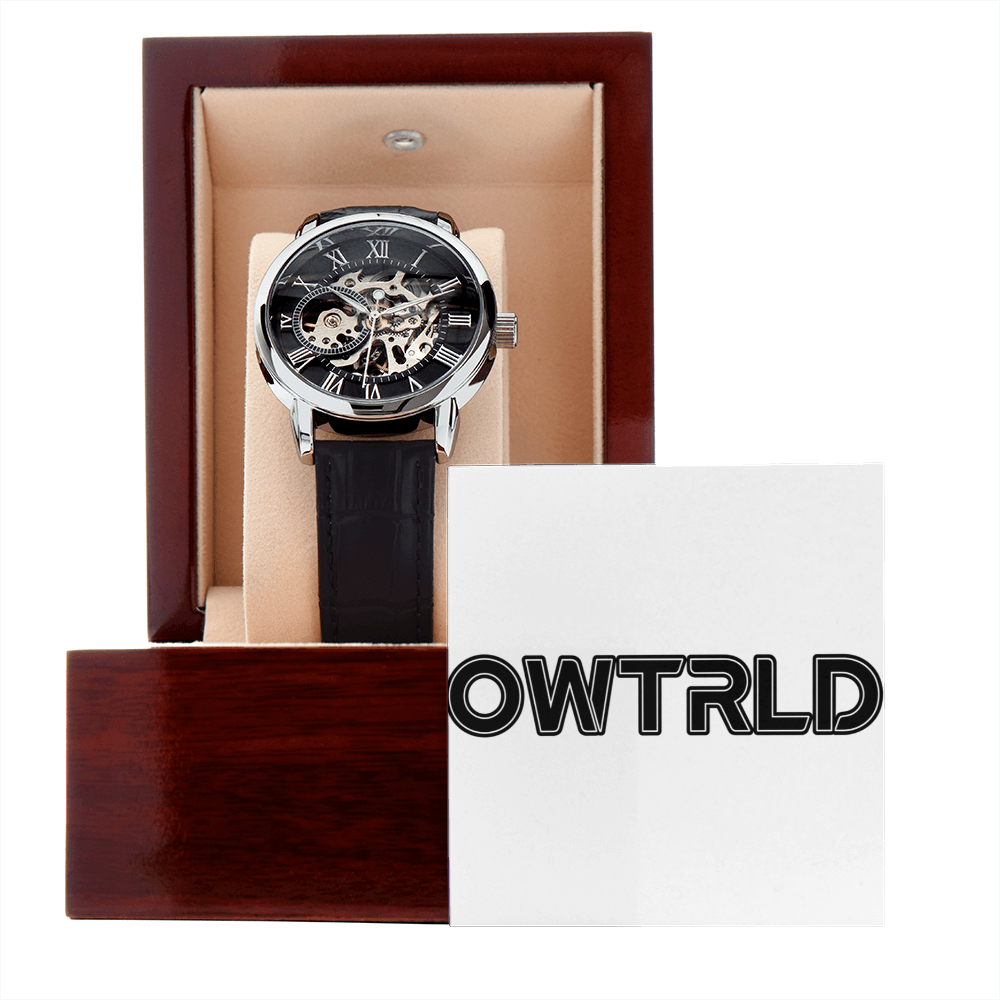 Black Analog Watch | OWTRLD ShineOn Fulfillment