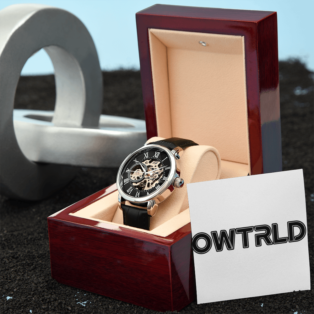 Black Analog Watch | OWTRLD ShineOn Fulfillment