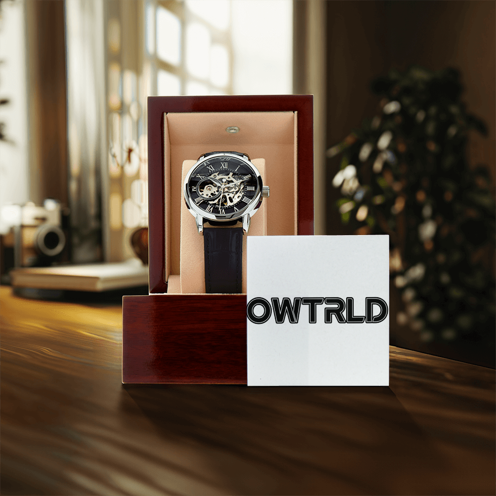Black Analog Watch | OWTRLD ShineOn Fulfillment