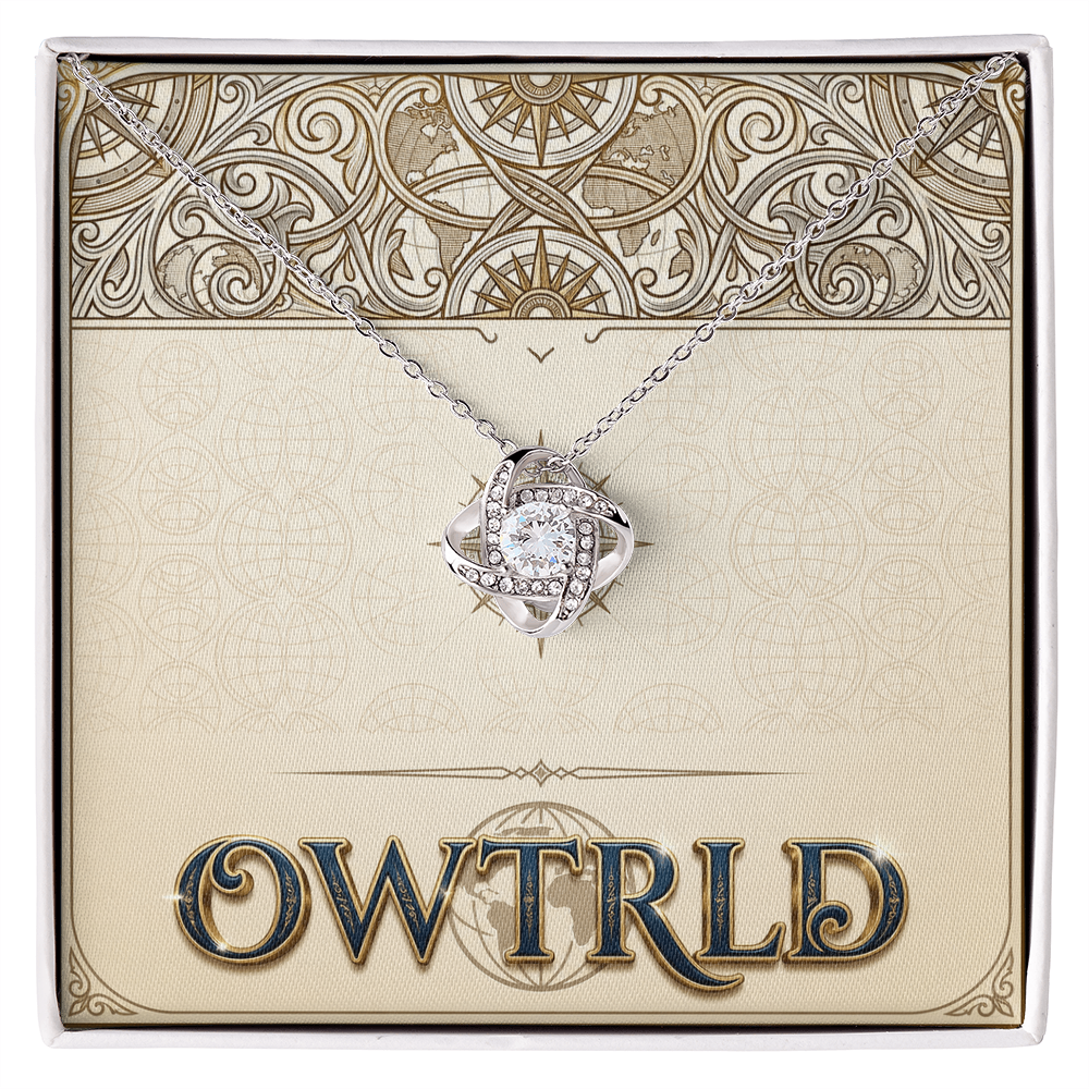 Love Knot Necklace ShineOn Fulfillment