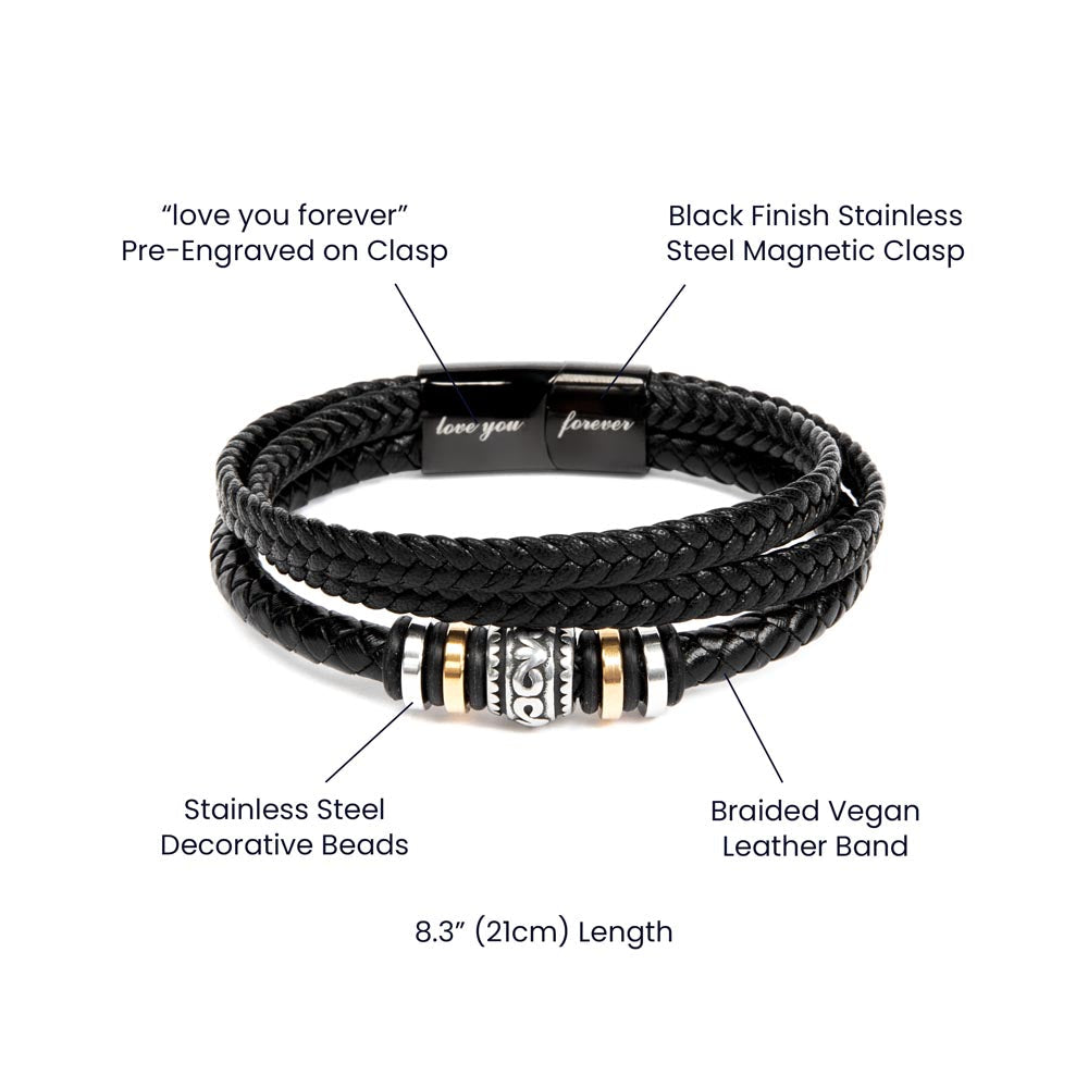 "Love You Forever" Bracelet ShineOn Fulfillment